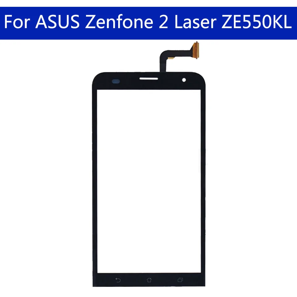 Сенсорный экран для ASUS Zenfone 2 Laser ZE550KL дигитайзер сенсорного экрана стеклянная
