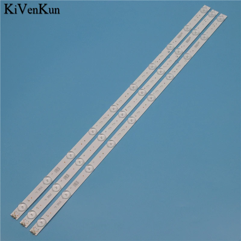 3PCS Brand NEW TV Lamp LED Backlight Strips For JVC LT-32M550 32 Bars Kit LED Bands LED315D10-07(B) LED315D10-ZC14-07(A) Rulers