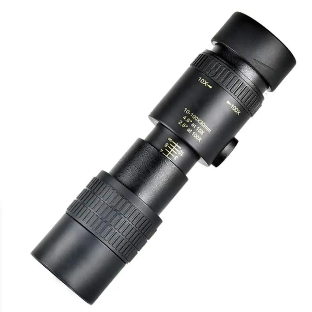 

4K 10-300X40mm Super Telephoto Zoom Monocular Telescope Waterproof Fogproof Monocular With Smartphone Holder & Tripod