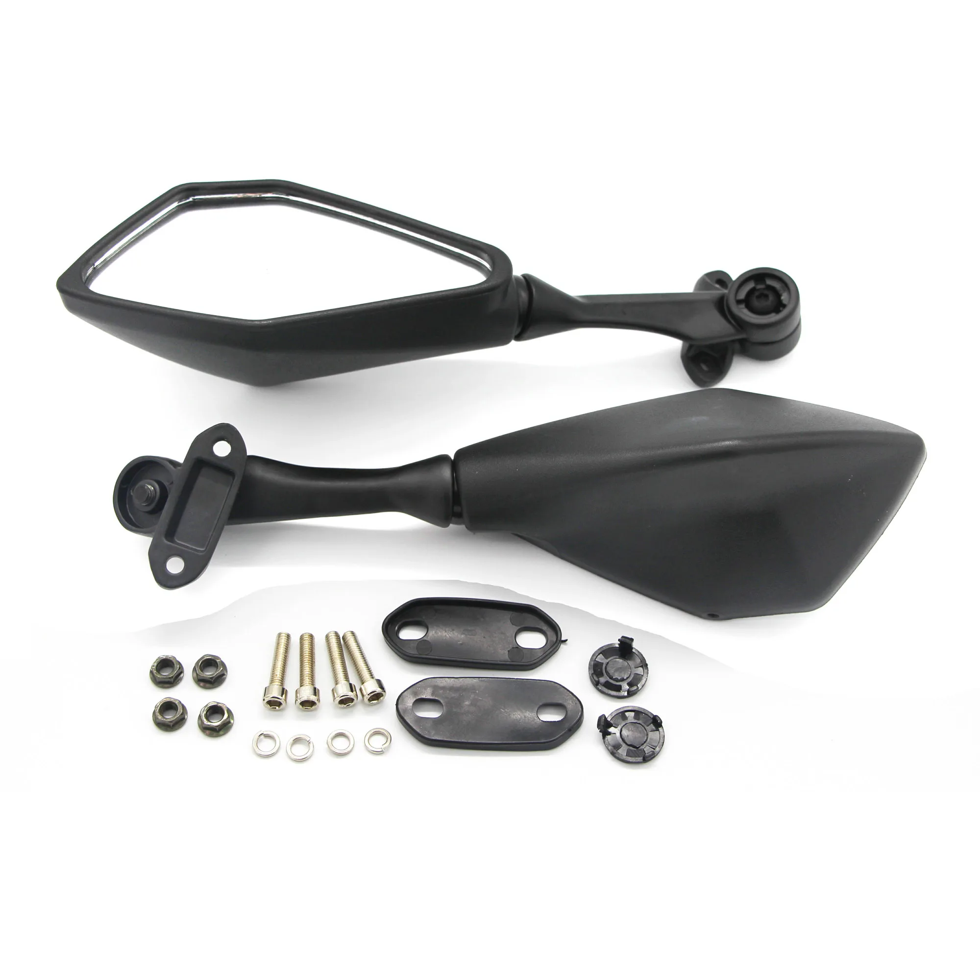 Запасные зеркала заднего вида OEM для Kawasaki Ninja 300R EX300 13 15 ZX6R 636 15|Боковые и