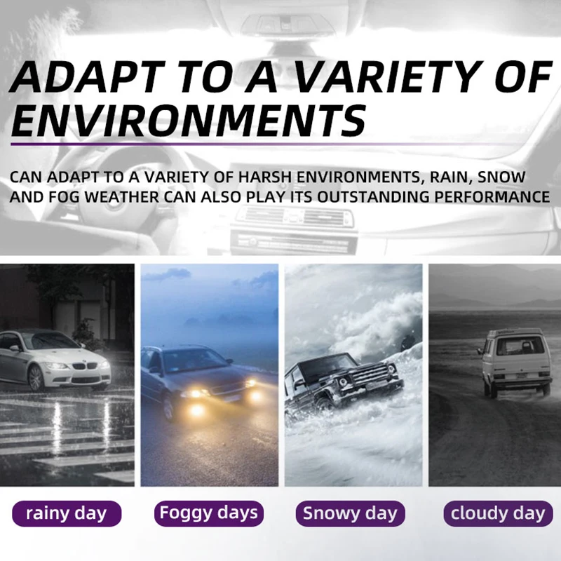 Машинка для стрижки 48 Вт 12000LM Автомобильный светодиодный фары автомобилей H4 HB2