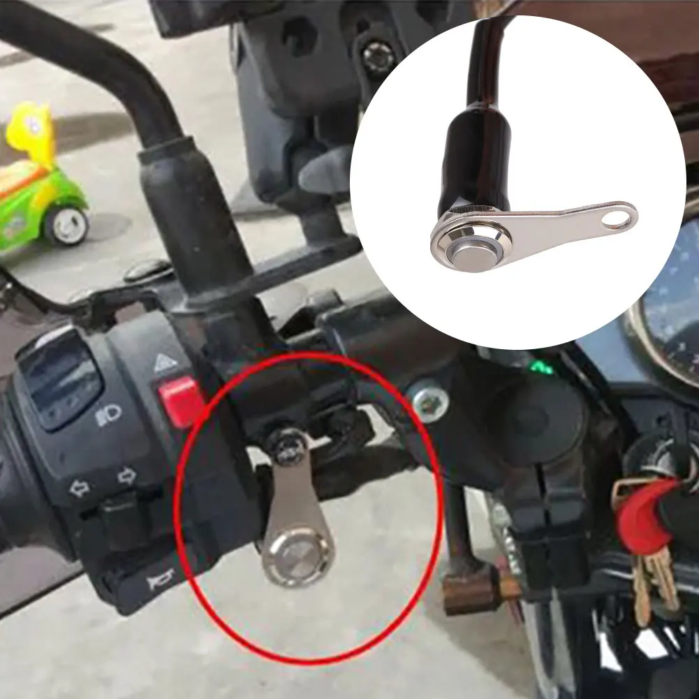 

New 12V LED Waterproof Motorcycle Handlebar Switch Reset Manual Return Button Engine ON-OFF Car Moto Accessories Dropshipping