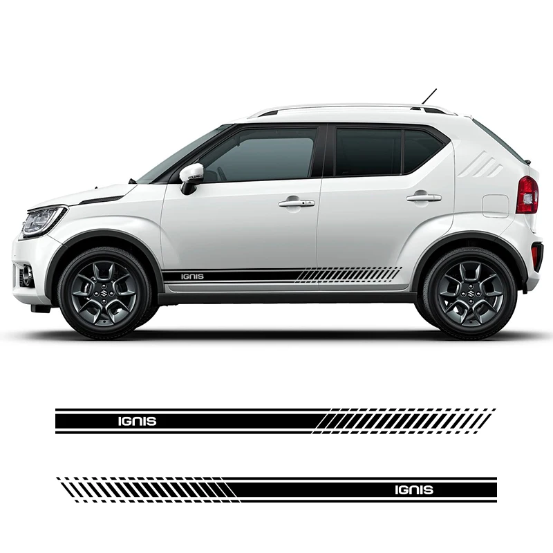 2 шт. автомобильные виниловые наклейки с боковыми полосками|Наклейки на