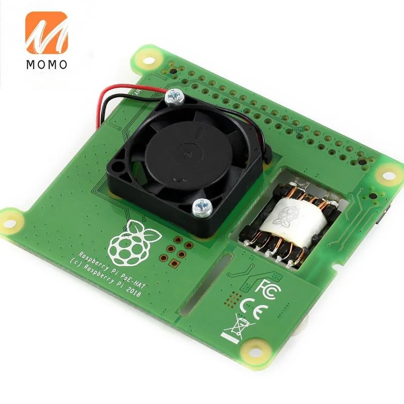 

Power over Ethernet HAT для Raspberry Pi 3B +/4B и 802.3af PoE сети