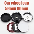 4 шт. Новинка 56 мм 60 мм 65 мм 68 мм логотип Автомобильная эмблема колпачок центральной ступицы колеса Автомобильный обод накладка на обод наклейка Аксессуары для стайлинга BL