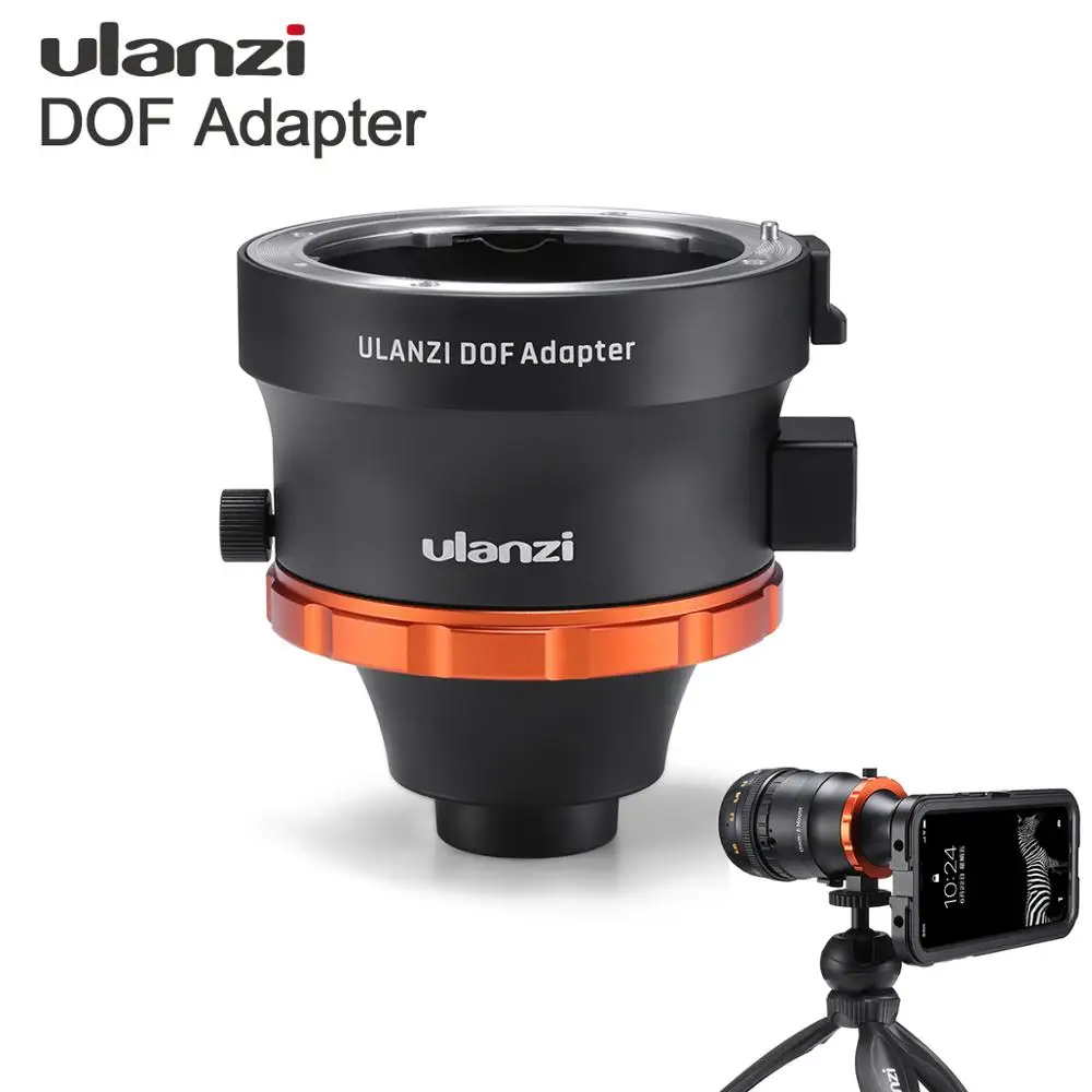 Ulanzi DOF E Mount DSLR Camera полная Рамка адаптер объектива клетка для iphone 11 Pro Max смартфон