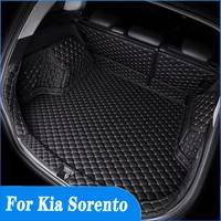 trunk mats for kia sorento prime um 7 seats 2015 2016 2017 2018 2019 carpets automobile accessories car styling car cargo liner