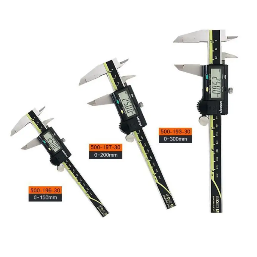 Mitutoyo Caliper 6inch 8inch 12inch 150mm 200mm 300mm LCD Digital Vernier Calipers 500-196-30 Electronic Measuring tool | Инструменты