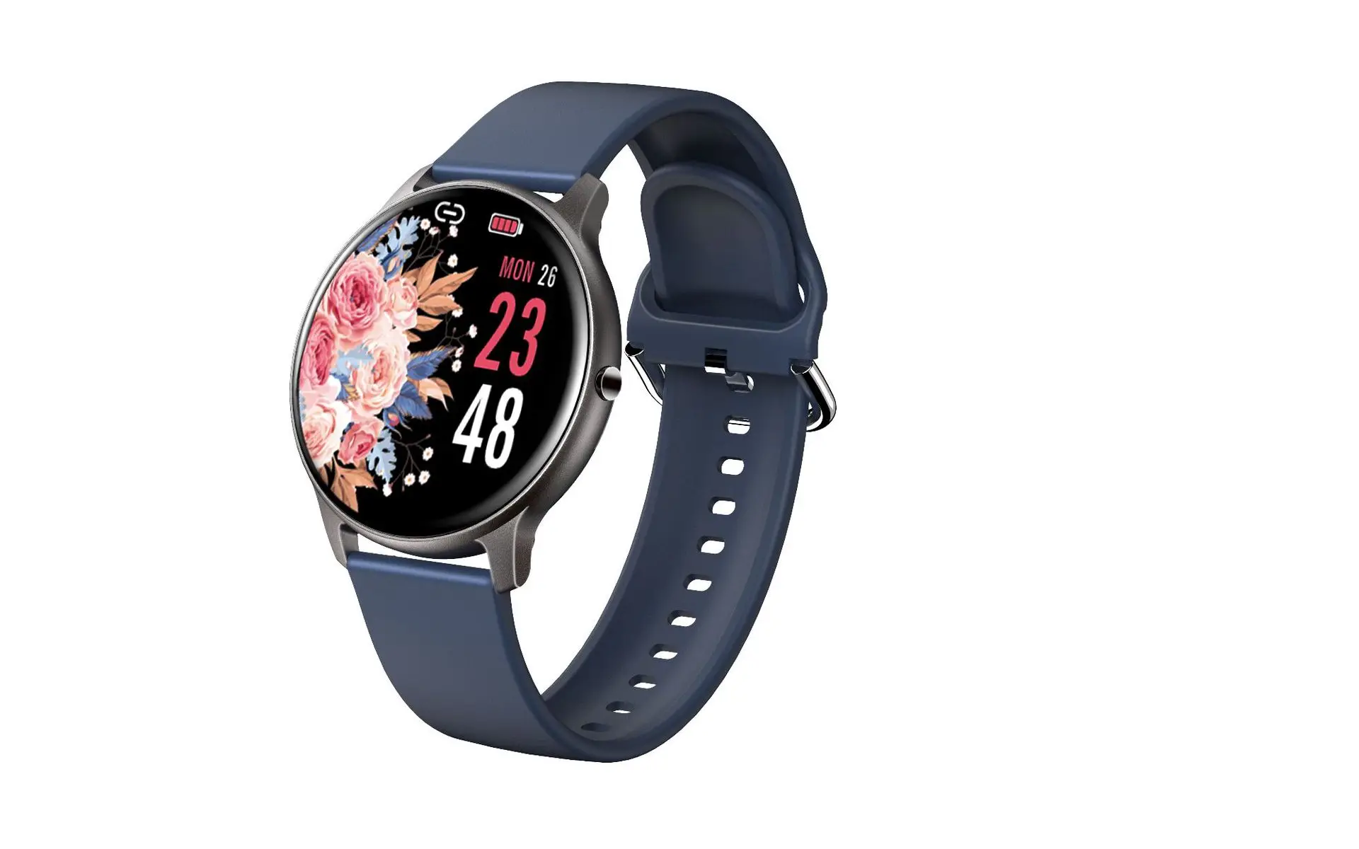 

YUFENG LW02 Ultra-Thin Smart Fashion Sports Round Watch Smart Bracelet IP68 Waterproof Bluetooth Pedometer Heart Rate Monitoring