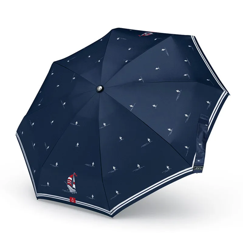 

Mini Folding Umbrella Women Five Fold Sunscreen Umbrellas Anti UV Black Coating Windproof 8K Parasol Small Paraguas