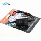 Автомобильный Батарея Тесты er Bluetooth BM2 Батарея монитор 12V Батарея анализатор зарядки Тест На проворот коленвала Тесты Напряжение Тесты для IOS и Android телефон