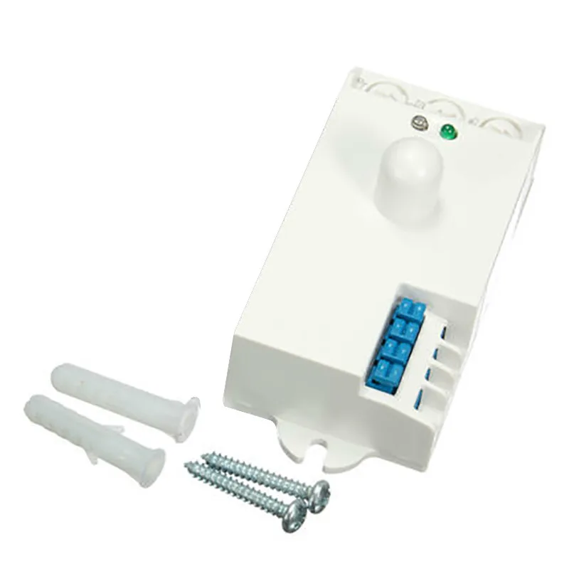 Высветильник ель света микроволновый радар датчик движения тела лампа