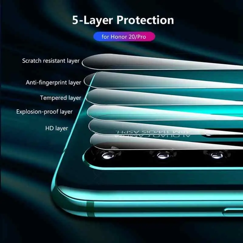 2 в 1 9D задняя защитная пленка стекло для huawei Nova 5T Закаленное протектор экрана Honor