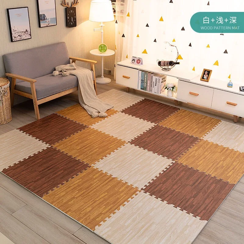 

30x30cm Baby Play Mats Plain Color Puzzle Mats EVA Foam Mat Kid Jigsaw Mat For Bedroom Protective Floor Tiles Mat Baby Game Gift