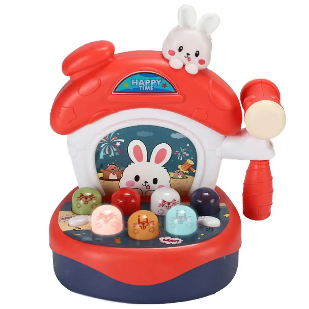 Игрушка-молот с музыкой и подсветкой для детей обучения мелкой моторике ранние