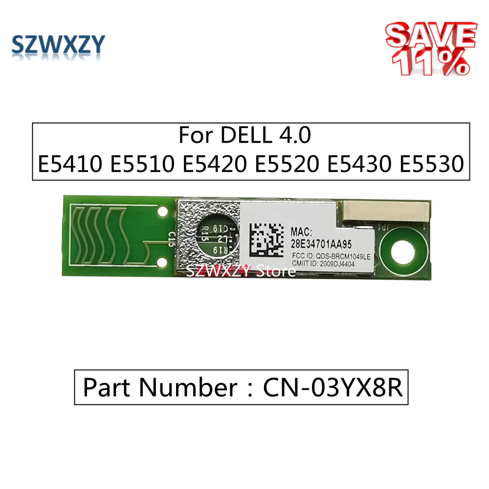 SZWXZY оригинальный Φ 3YX 8R беспроводной модуль 380 Bluetooth 4 0 для Dell E5410 E5510 E5420 E5520 E5430 E5530