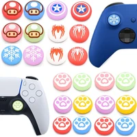 yuxi for ps5 ps4 xbox one xs game controller joystick thumbstick cap new style luminous glow thumb stick grip cap cover