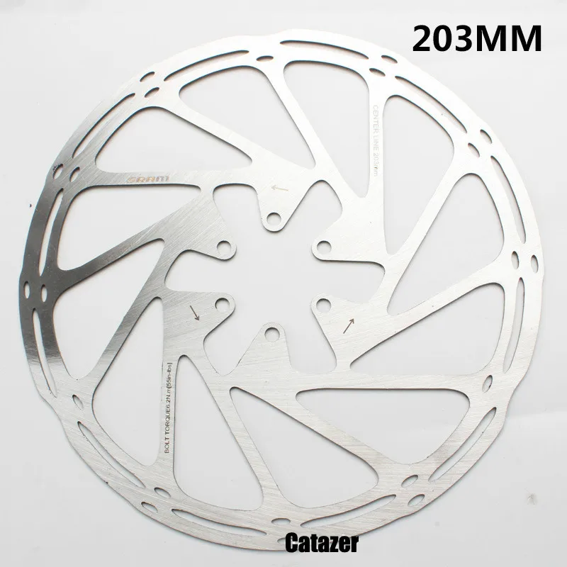 

LinghtWeight MTB/Road Disc Brake/cyclocross Bike Brake Disc 44mm Centerline 160mm 180mm 203mm Bike Brake Rotor with 6-bolt Screw