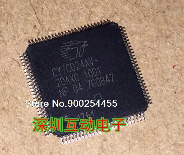 

CY7C024AV-20AXC QFP-100