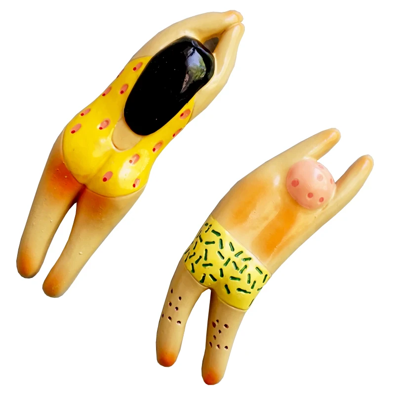 Новая Корейская брошь из смолы булавки для гипербола Мультяшные аксессуары