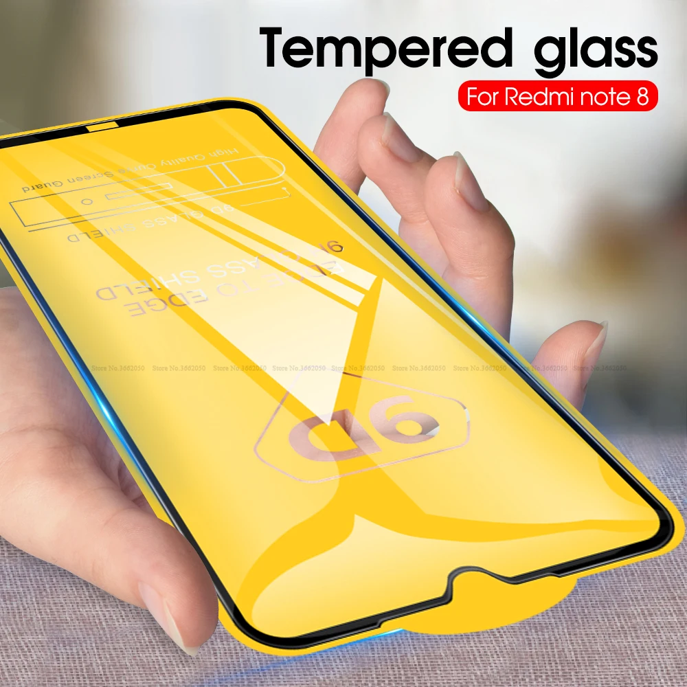 Пленка 9D для Xiaomi Redmi Note 8 7 K20 Pro 8T 8A 7A Mi 9T защитное закаленное стекло 10 шт.|Защитные