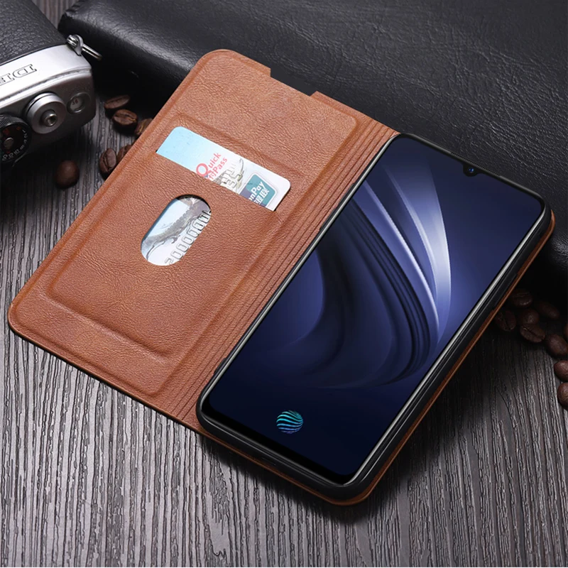 Винтажный чехол-книжка из искусственной кожи для Vivo IQOO NEO чехлы телефонов мягкий