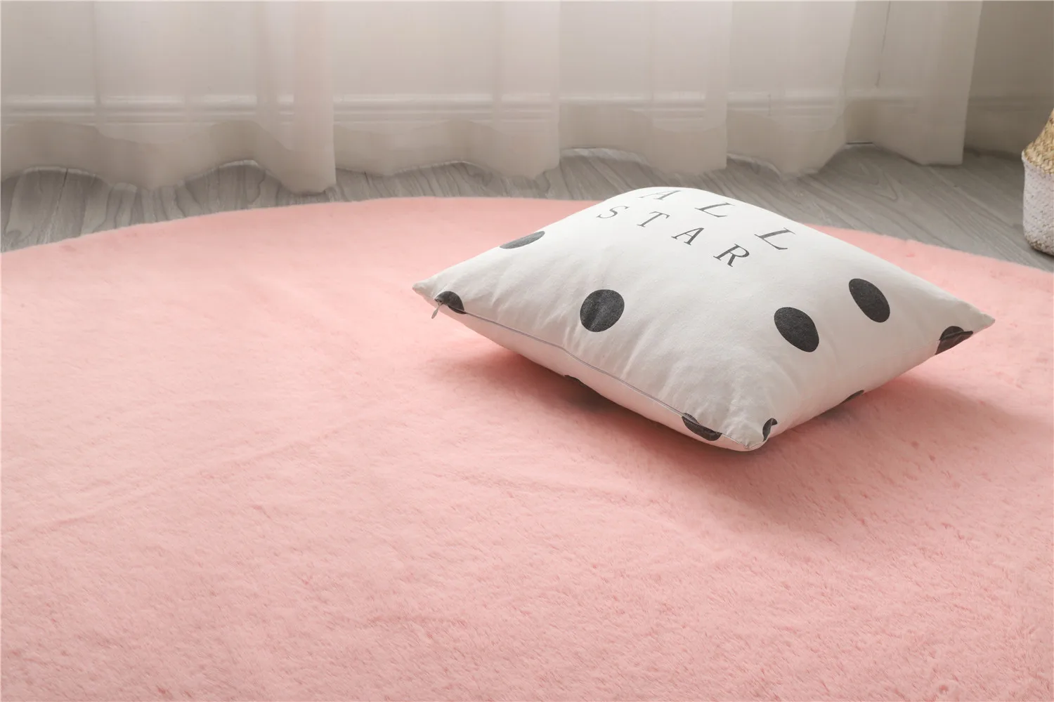 Супермягкий плюшевый ковер из искусственного меха кролика Детский мохнатый