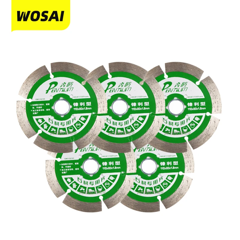 

VVOSAI 110mm Diamond Saw Blade 3.3 Inch Angle Grinder Diamond Cutting Disc for Masonry and Concrete Works