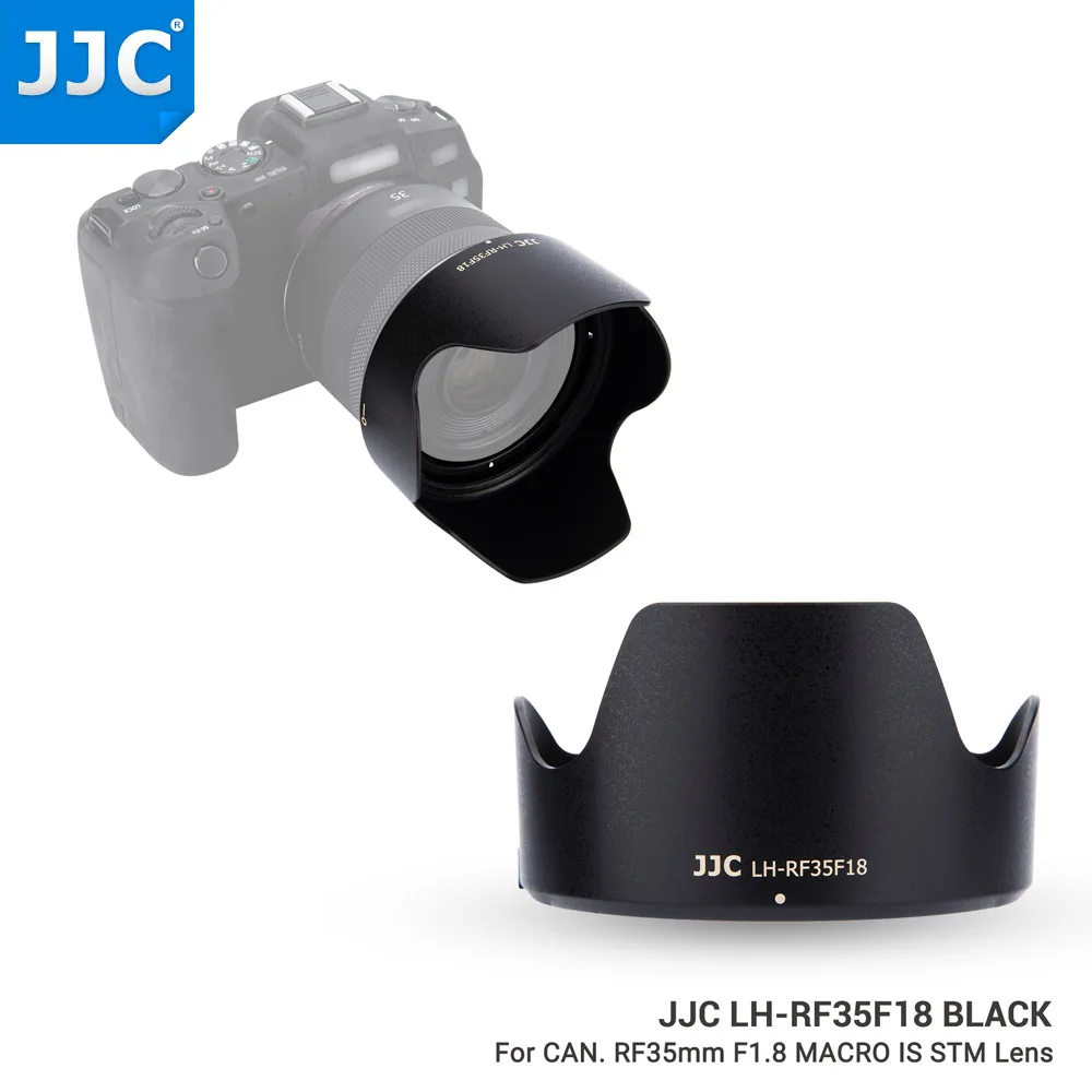 Jjc Omkeerbare Zonnekap Adapter Ring Voor Canon RF35mm F1.8 Macro Is Stm Lens Op Canon Eos R5 R6 R rp Ra C70 Camera Accessoires