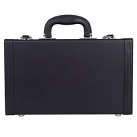 professional replacement case for bb clarinet imitation of leather black