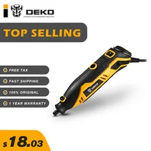 Мини шлифовальный станок DEKO DKRT01 220 В с переменной скоростью