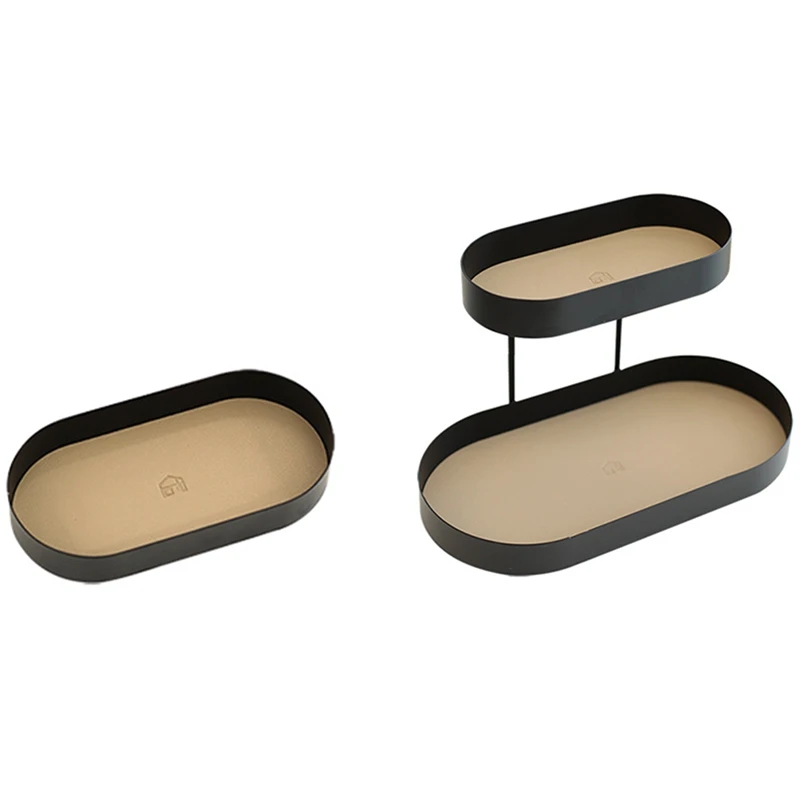 

Black Cake Stand 1Pce Metal Storage Tableware Party Supply Home Decor