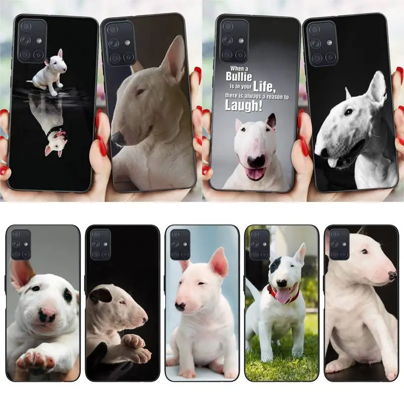 

ZOROXU bullterrier bull terrier dog puppies Phone Case For Samsung Galaxy S20 21 Note10 20 A30 50 70 71 Plus Ultra