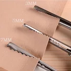 Ножницы для шитья тканей 3, 5, 7 мм с зубчатыми краями ножницы, кусачки
