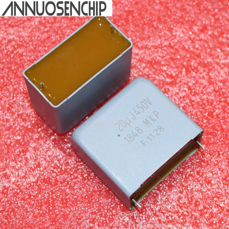 10 шт. 20 мкФ DC 450V 450VDC 2Pin MKP1848 MKP1848620454P2 20u J450V безэлектродный конденсатор лучшее