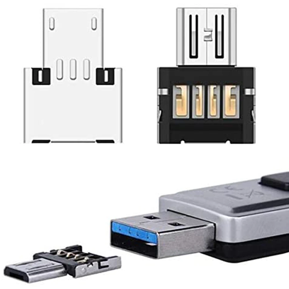 USB кабели Mini 2 0 Micro адаптер OTG конвертер A к для Android Smart Phone Table MicroUSB