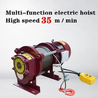 380v multi function electric hoist high speed 35 mmin small crane small electric hoist lifting weight 400kg to 800kg