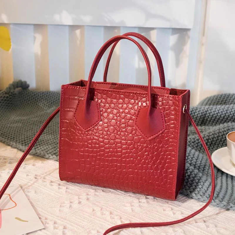 

Fashion Women Bags Summer Handbag Shoulder Messenger Chain Lock Small Square Bag