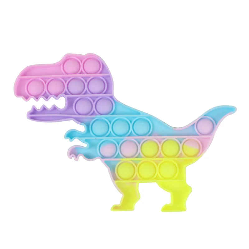 Новинка игрушка для снятия стресса Радужная пузырьковая игрушки взрослых и