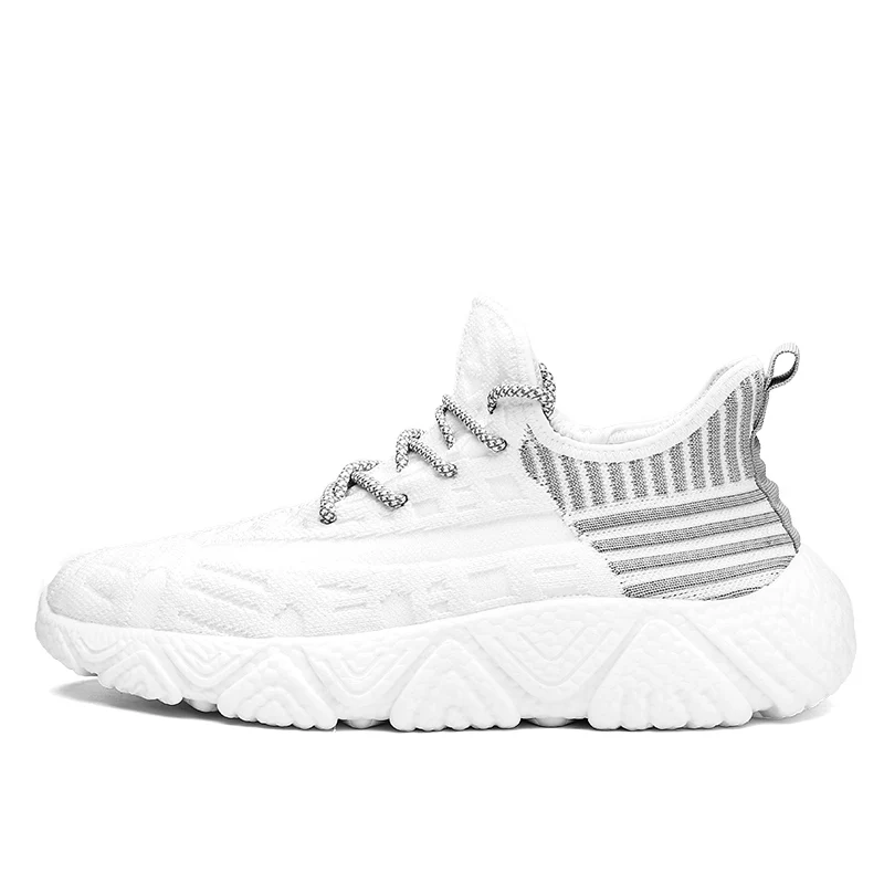 Мужская Вулканизированная обувь повседневная спортивная дышащая сетка легкая