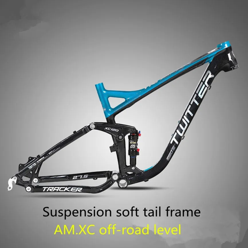 Подвеска для горного велосипеда MTB из алюминиевого сплава с мягкой задней рамой 27