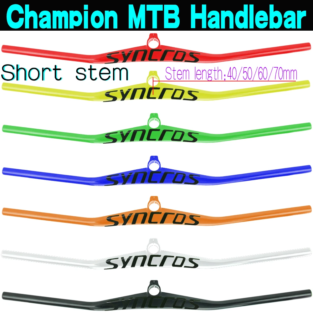 Syn красочные UD Пользовательские Чемпион короткий стволовых углеродное волокно MTB