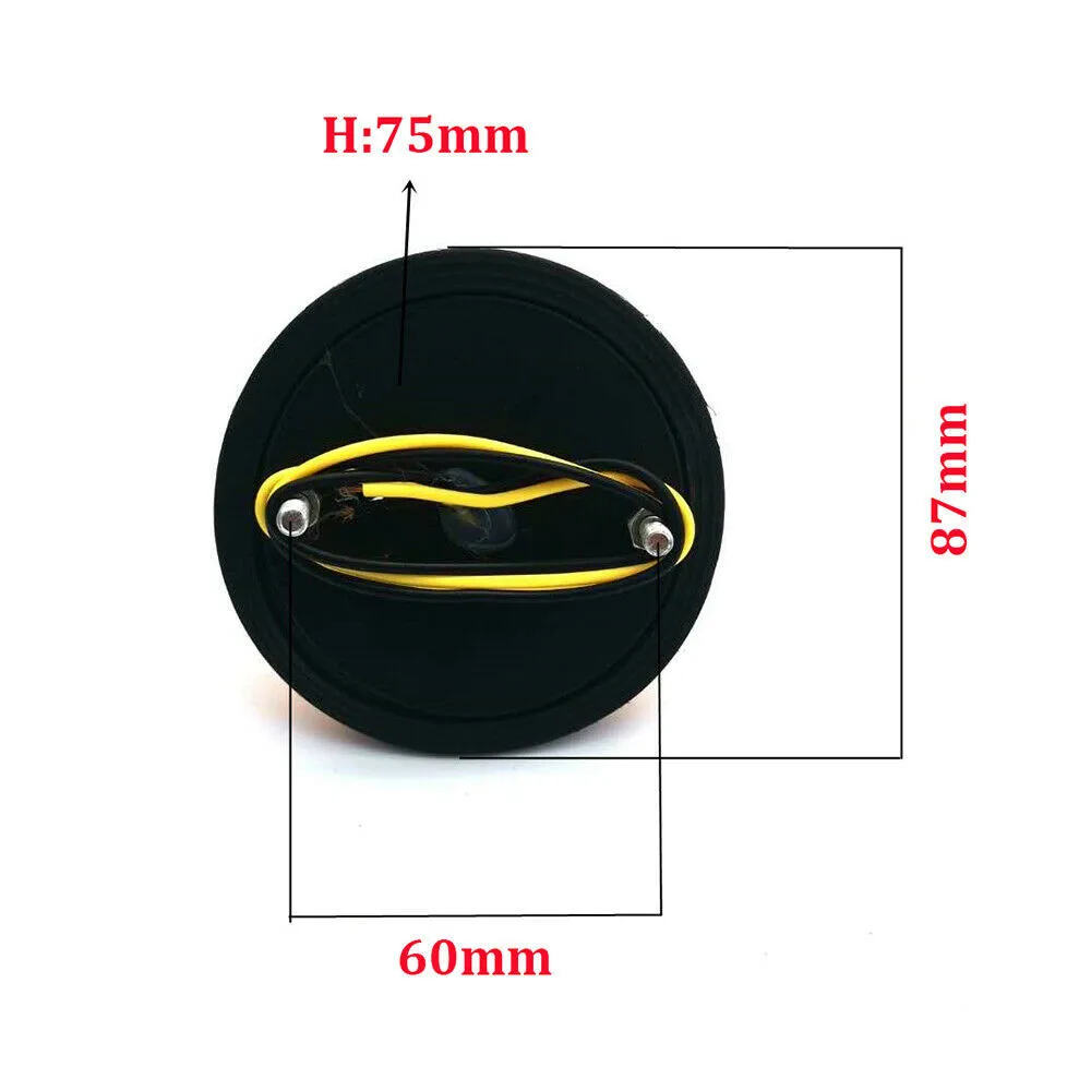 

Light Side Marker LED Lights Lights Parts Red Replacement Round Truck Universal 4pcs