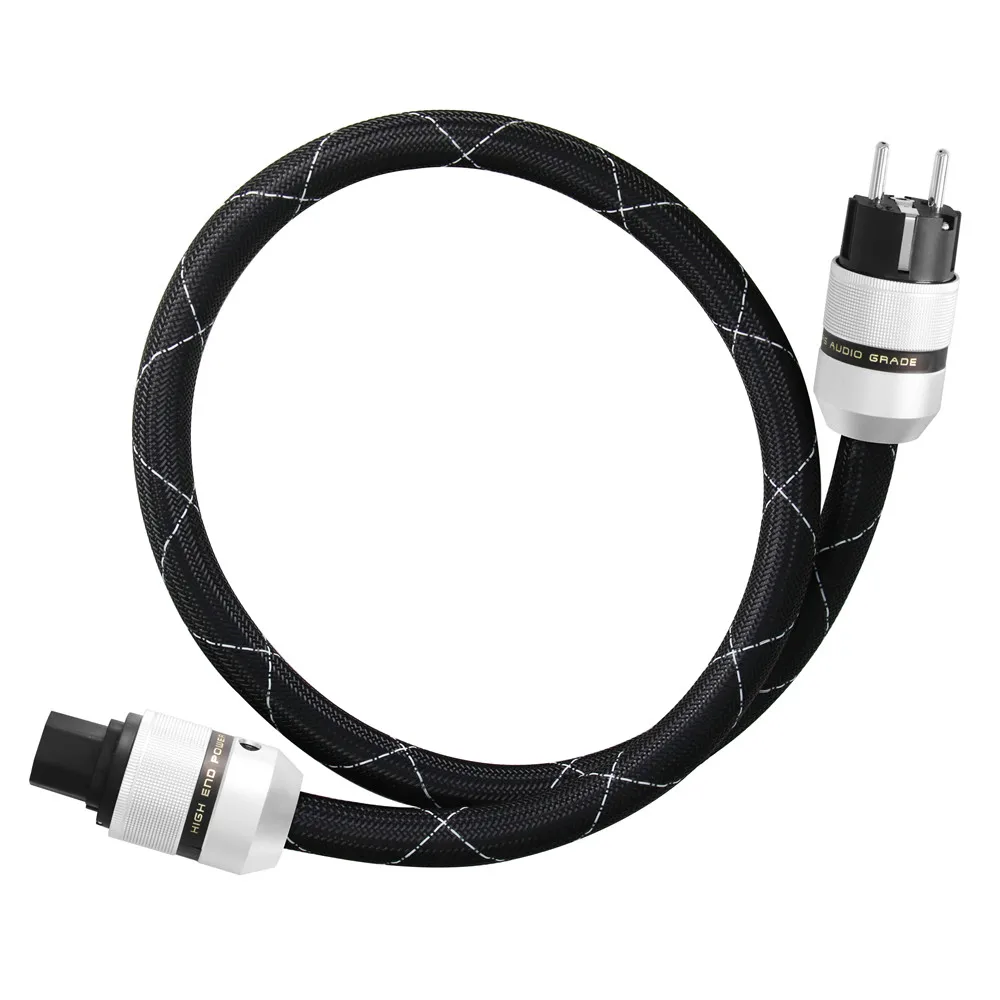 1 пара 100% алюминиевая крышка родиевое покрытие европейская вилка переменного