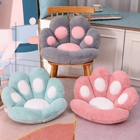 ins new paw pillow animal seat cushion stuffed plush sofa indoor floor home chair decor winter children girls lovely gift
