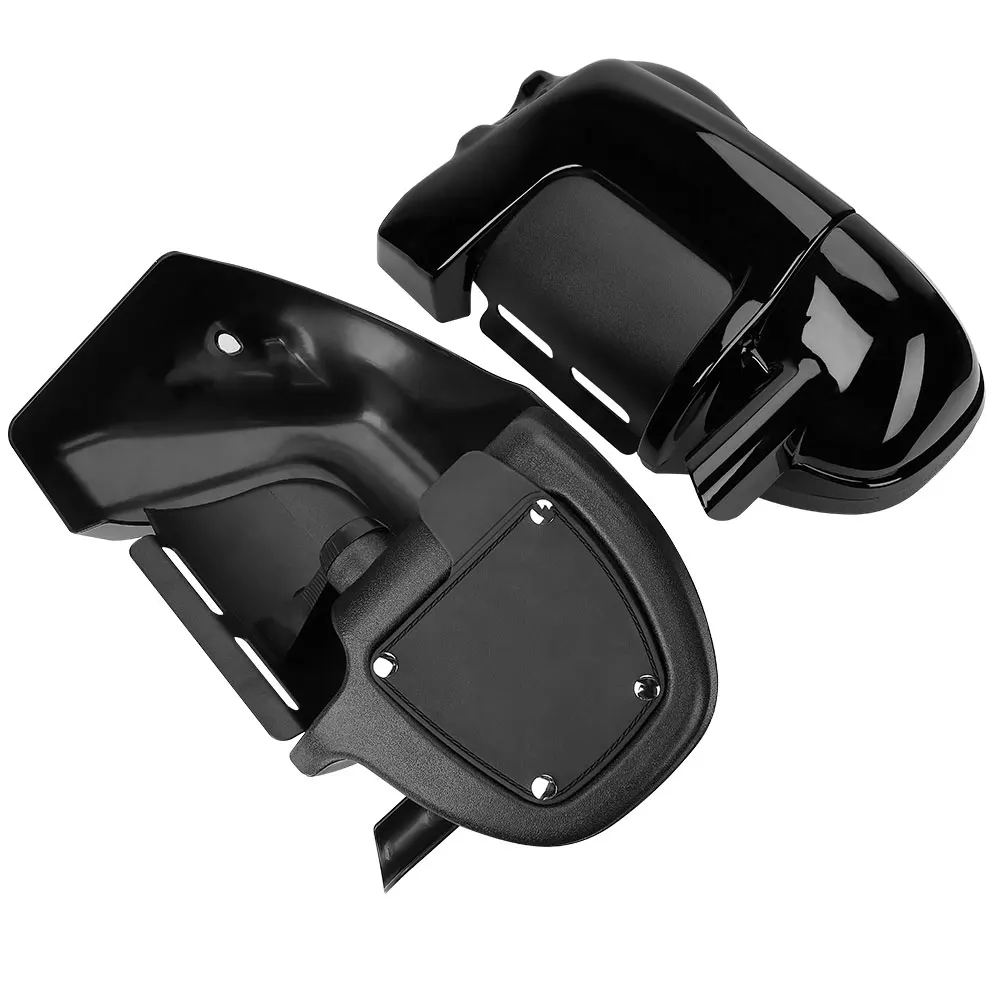 Черные ноги Обтекатели крышка бардачок для Touring Electra Glide специальный CVO Street Glide Ультра ограниченный низкий Твин 1983-2013