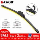 Автомобильные стеклоочистители Универсальные бескаркасные силикагель кремния лобовое стекло стеклоочистители 14 