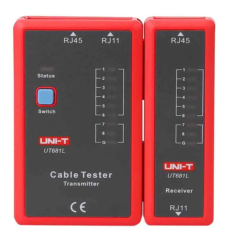 UNI T UT681L/UT681C/UT681HDMI кабельный тестер Телефонная линия/Сетевая линия проверки/Ethernet