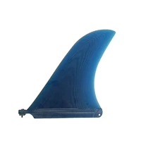 sup board fin longboard fins fiberglass 9%e2%80%98%e2%80%99 length sup single fin redblue color fin upsurf surfboard fin 9 length