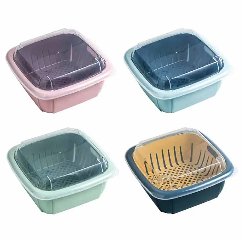 Домашний холодильник коробка для хранения пресной воды свежесть слив хранилище